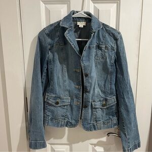 Classic Denim Women's Jacket Blazer